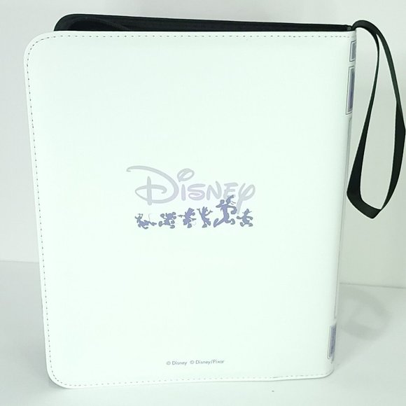 disney card binder for Lorcana Cards, Premium 990-Pocket Trading Album 3-Ring Compatible with Lorcana Cards,TCG Cards,other Game Cards-Green : Toys & Games The hardcover design with elastic strap provides extra protection against bending Card Binder Stitch Disney Lorcana